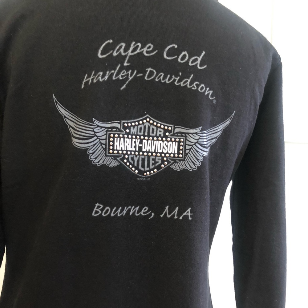 Harley-Davidson Black Cape Cod Long Sleeve